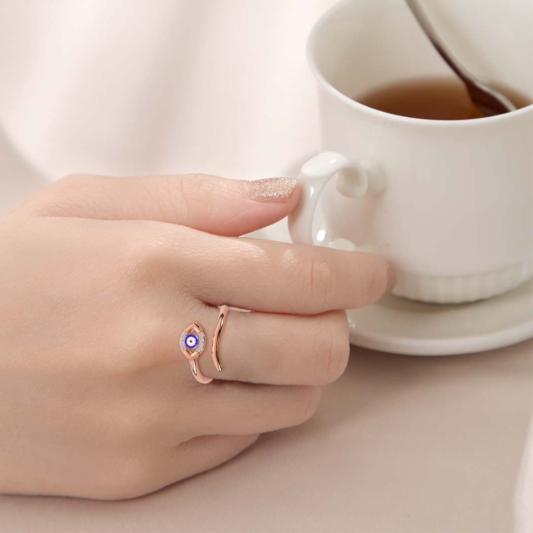 Eye Amulet Protection Ring