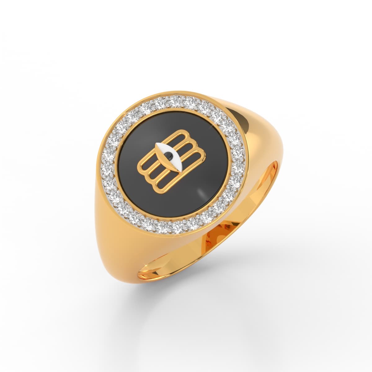 Shivji Shimmer Mens Diamond Ring