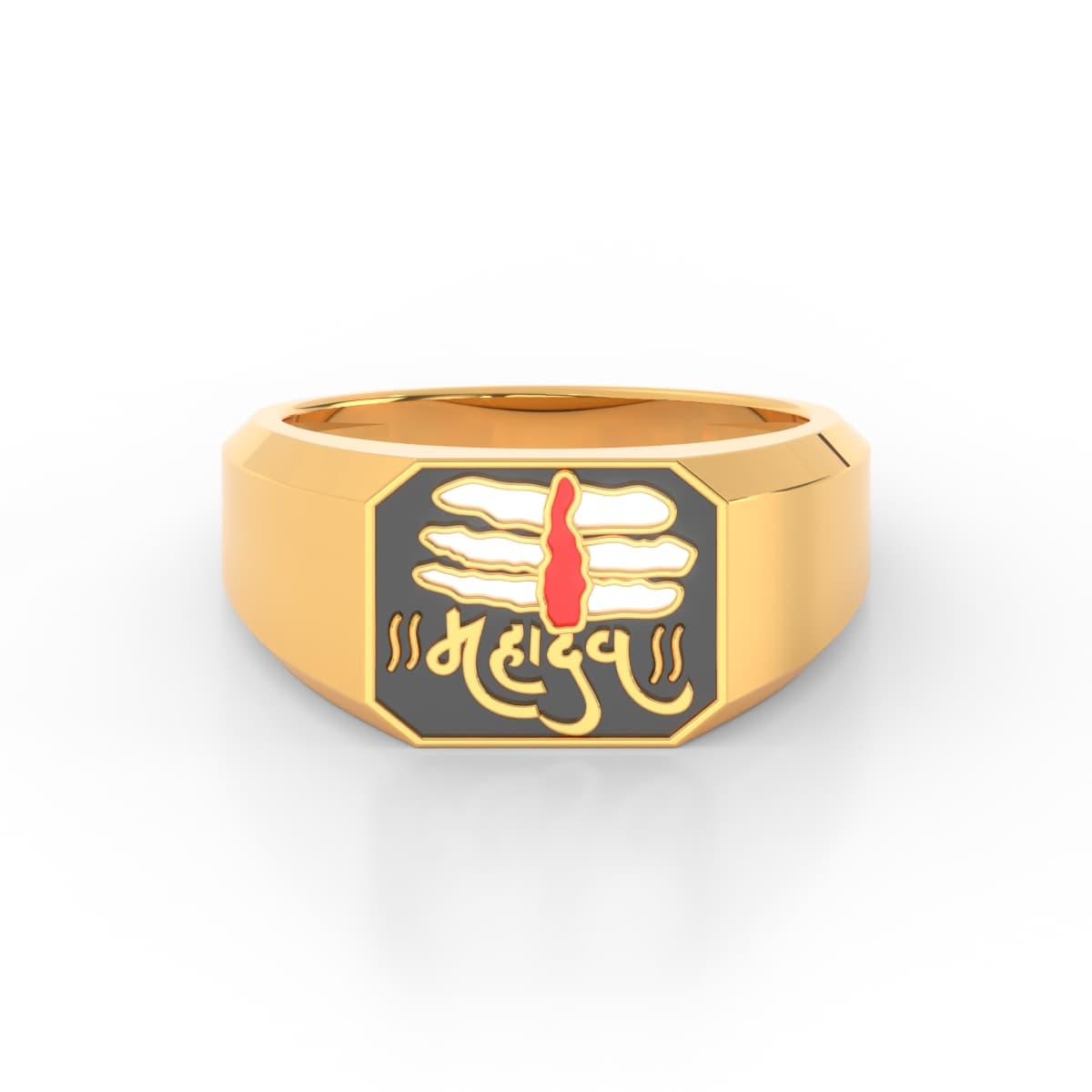 Mahadev Iconic Gold Ring
