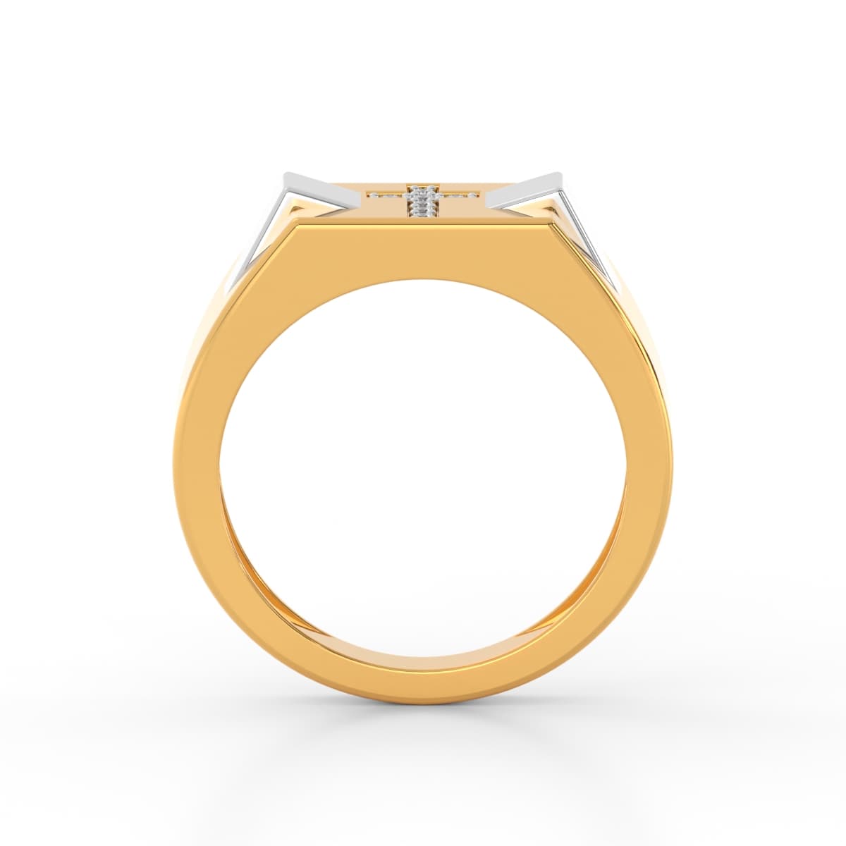 Cross Courage Ring For Men