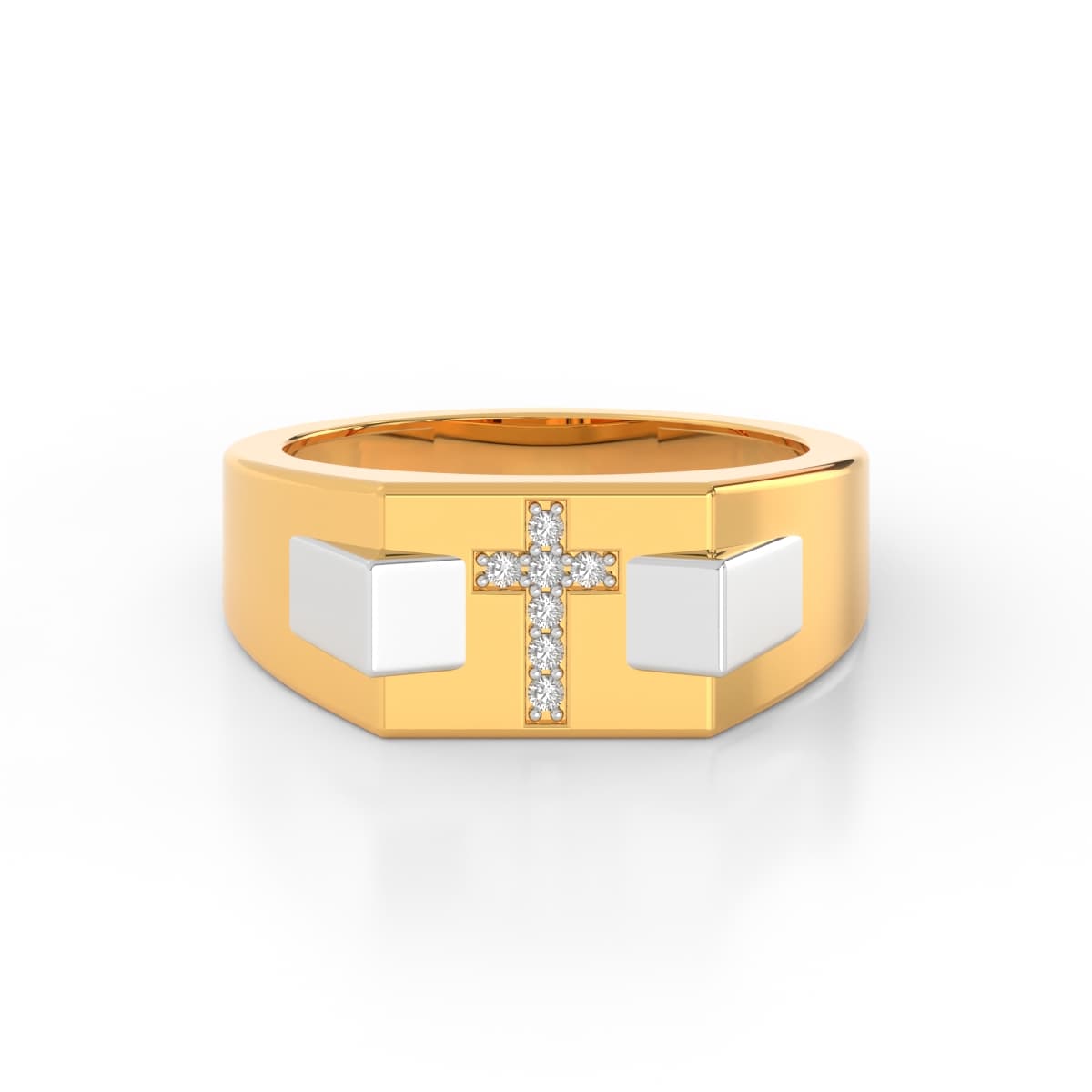 Cross Courage Ring For Men