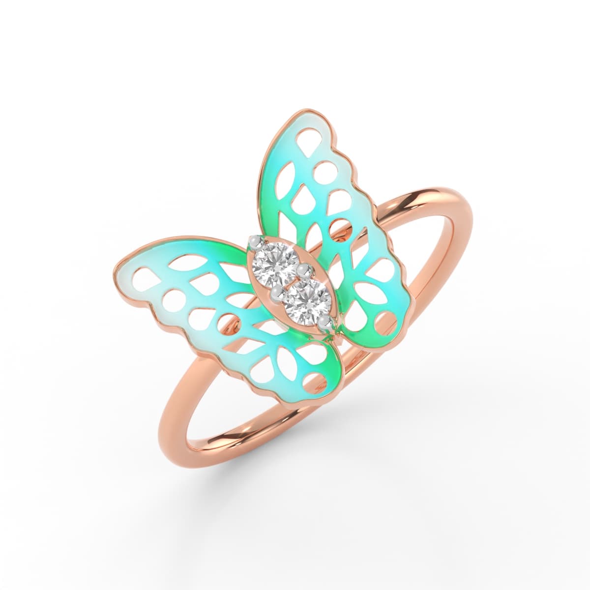 Morpho Magic Diamond Ring
