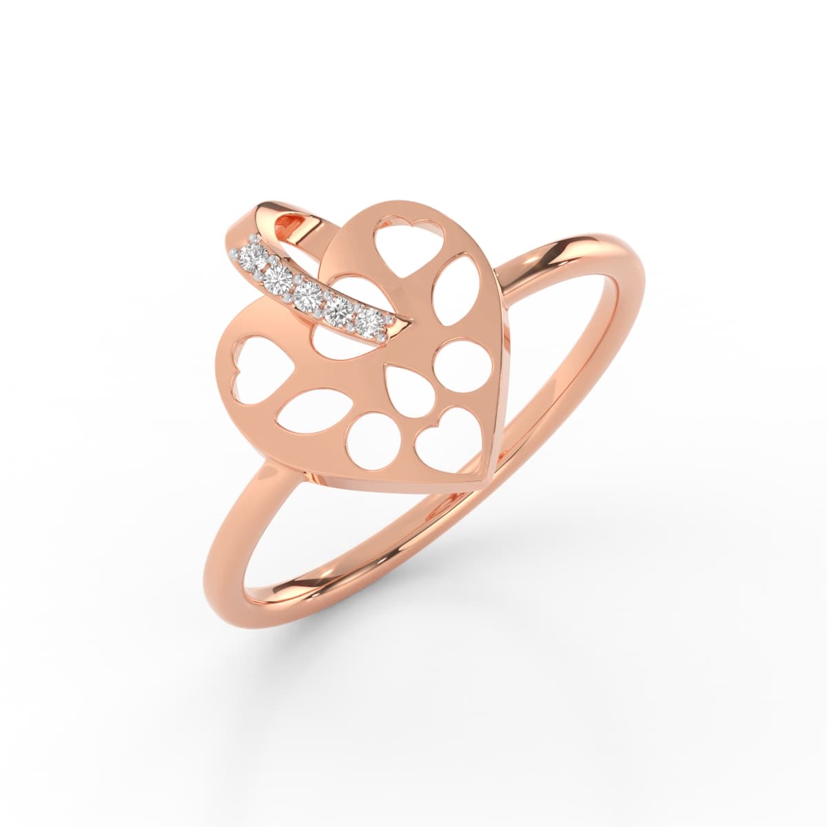 Queen Of Hearts Diamond Ring