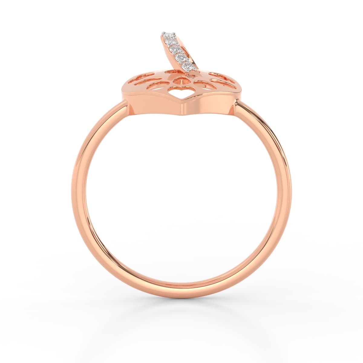 Queen Of Hearts Diamond Ring