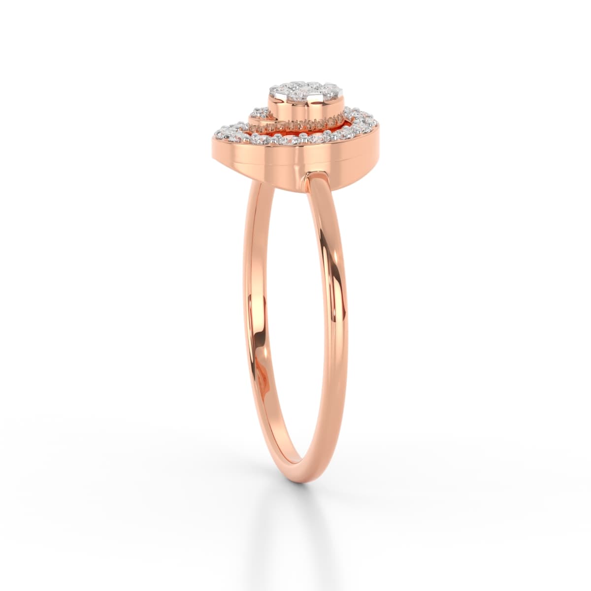 Lunar Orbit Diamond Ring