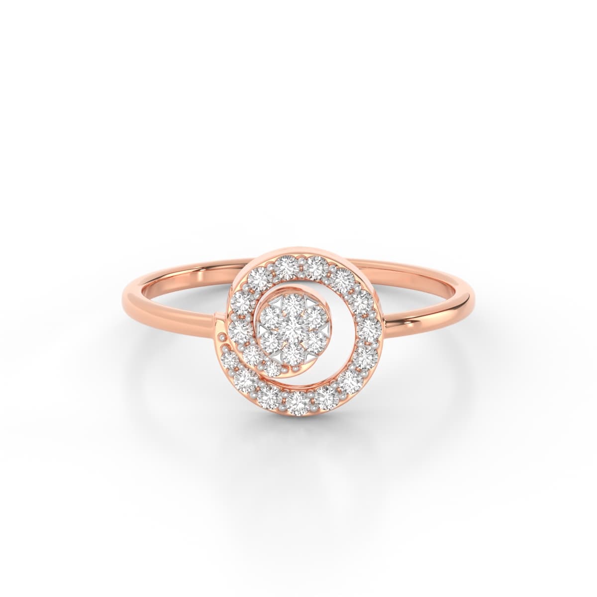 Lunar Orbit Diamond Ring