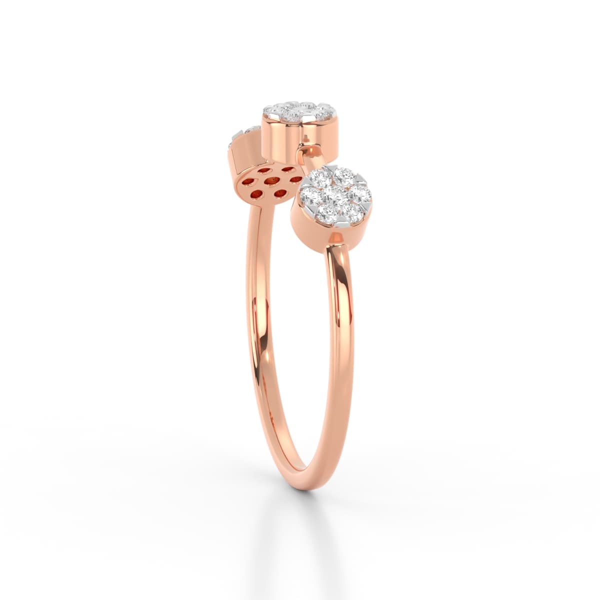 Three Wishes Diamond Office Wear Ring