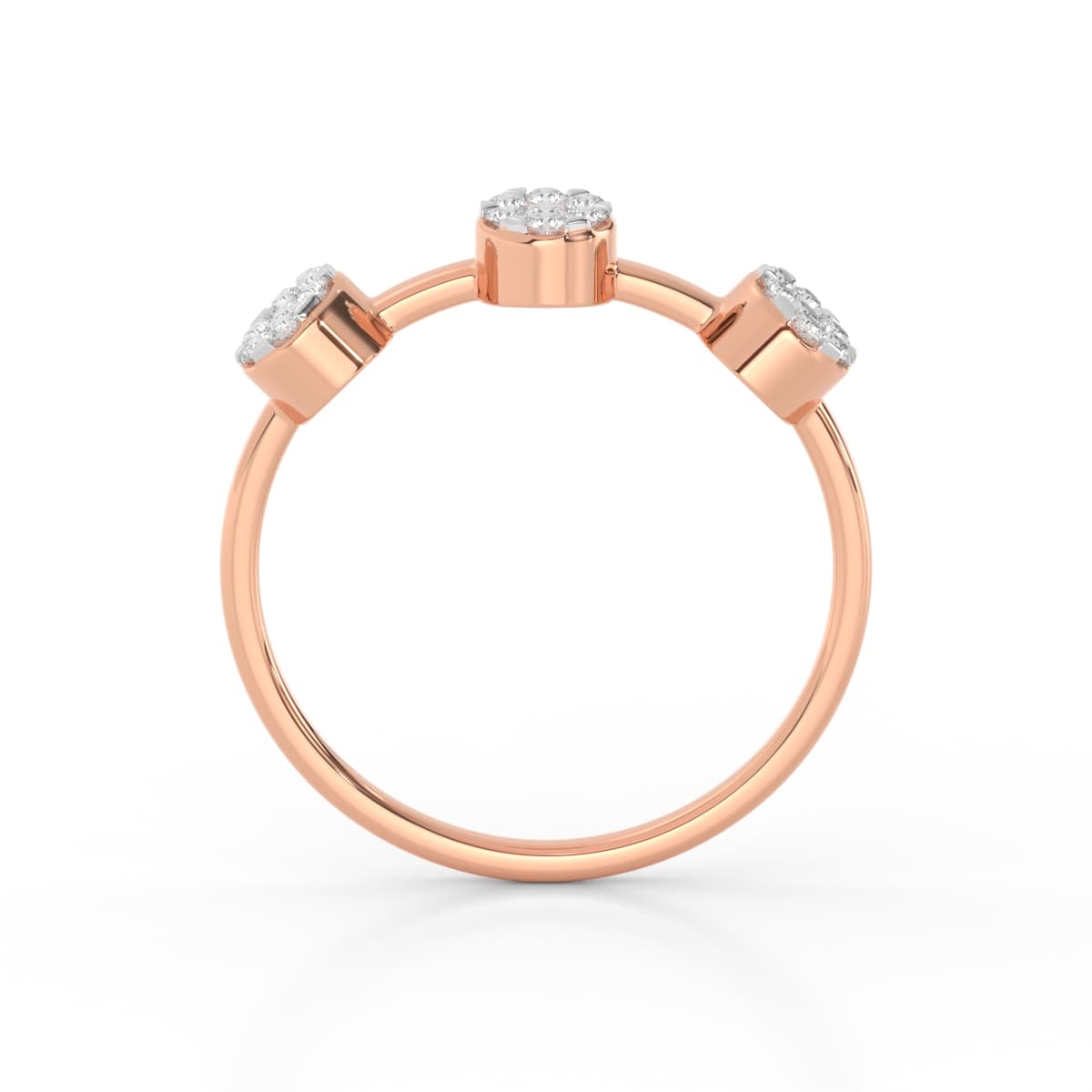 Three Wishes Diamond Office Wear Ring