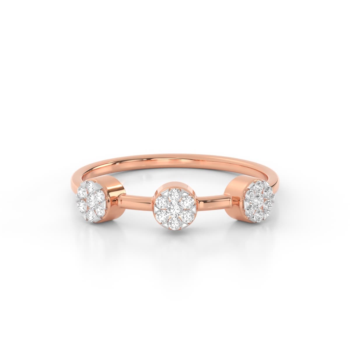 Three Wishes Diamond Office Wear Ring