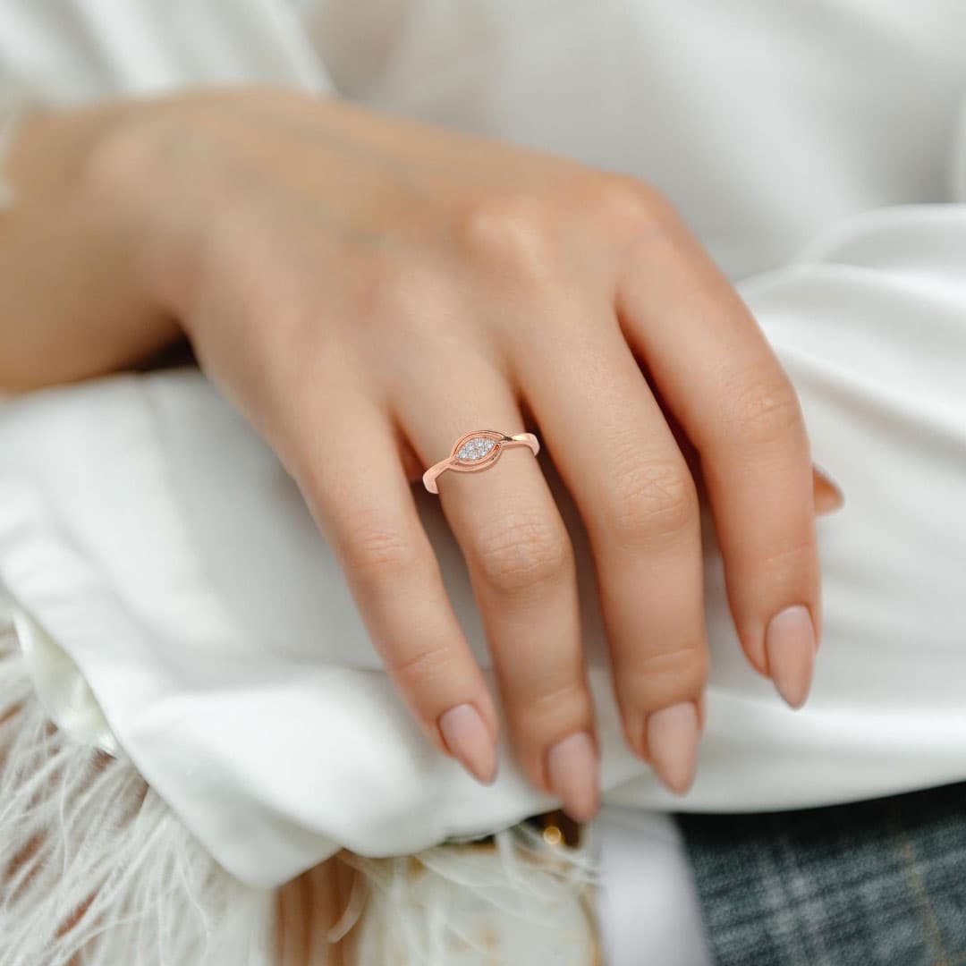 The Diamond Twilights Caress Ring