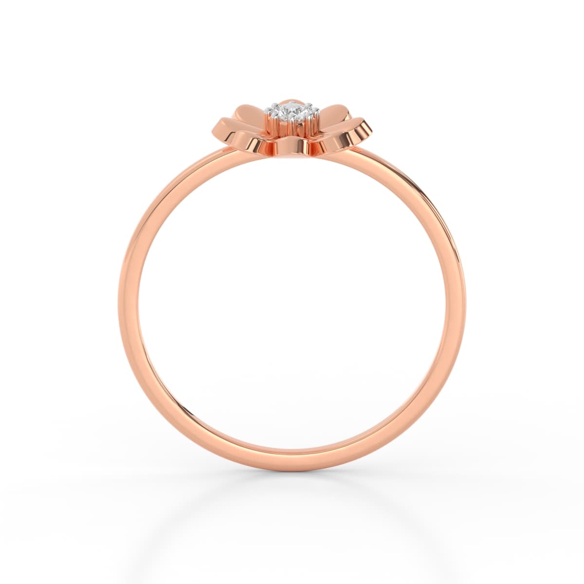 Blooming Daisy Diamond Ring