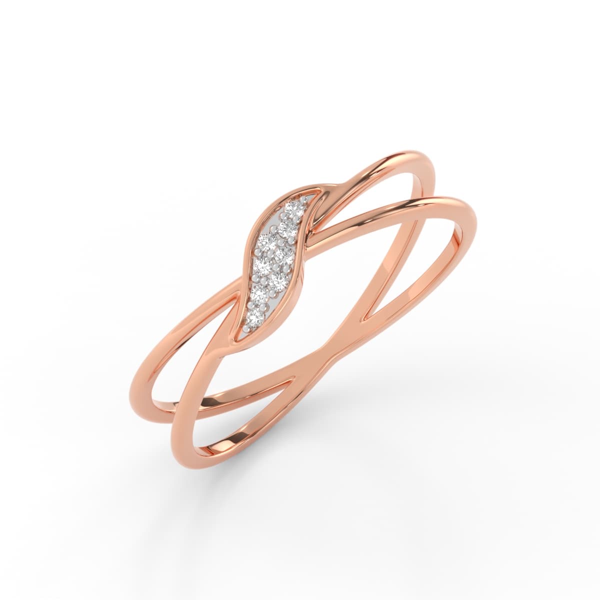 Womens Diamond Half-eternity Ring