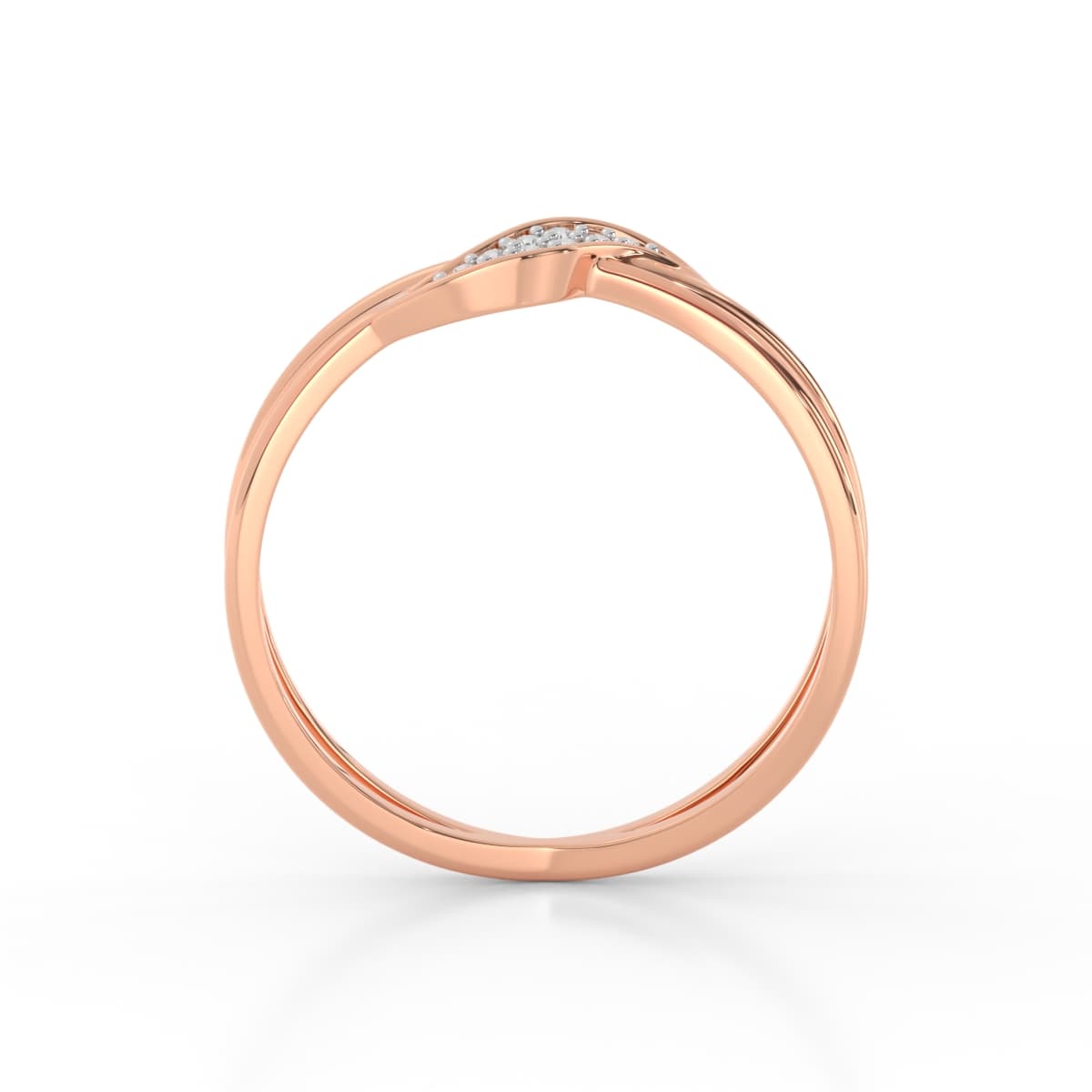Womens Diamond Half-eternity Ring