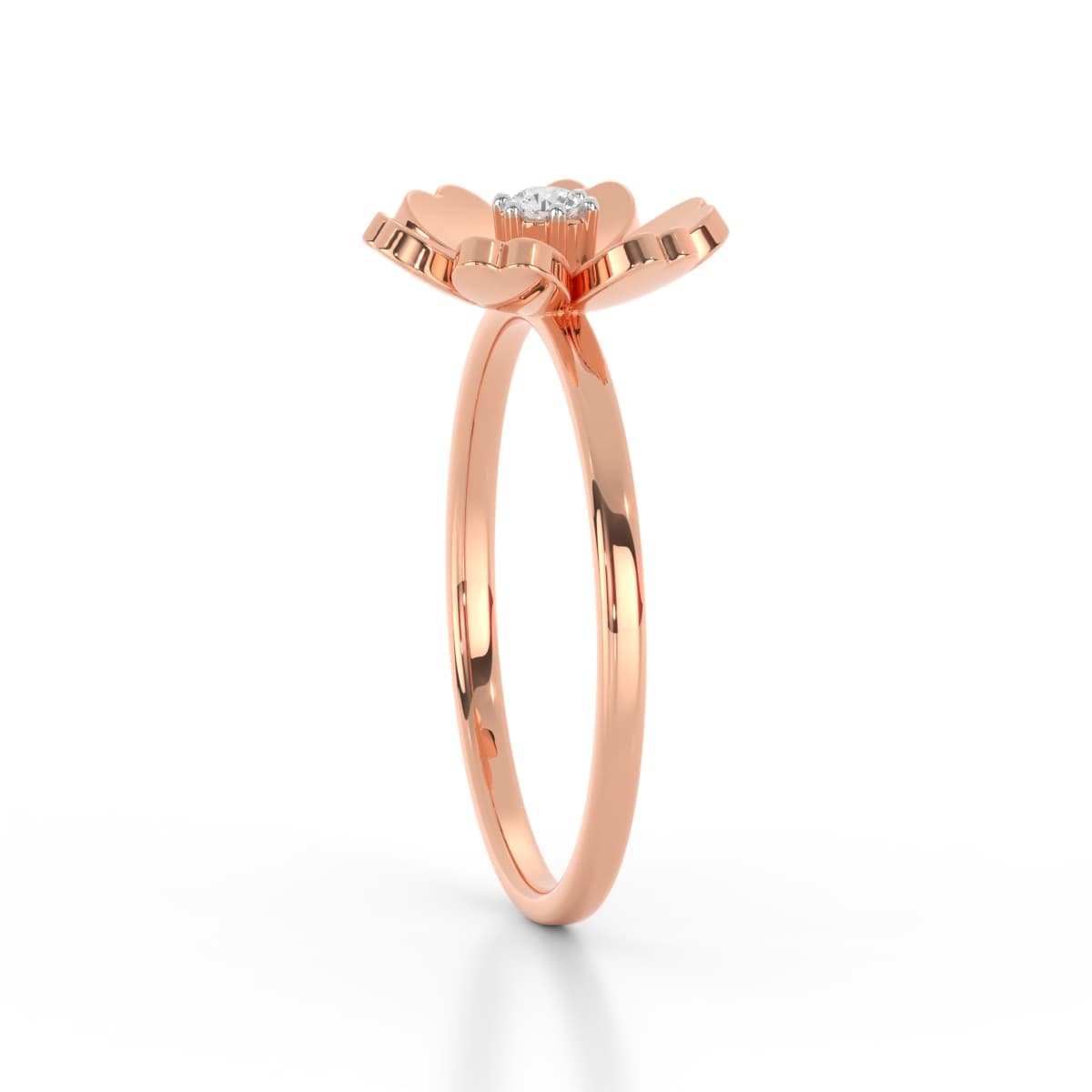 Cherry Blossom Diamond Ring