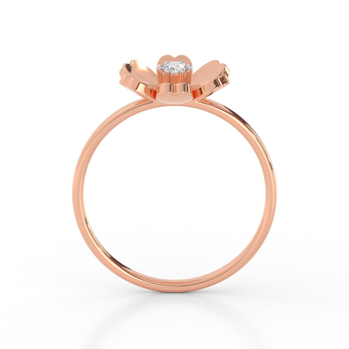 Cherry Blossom Diamond Ring