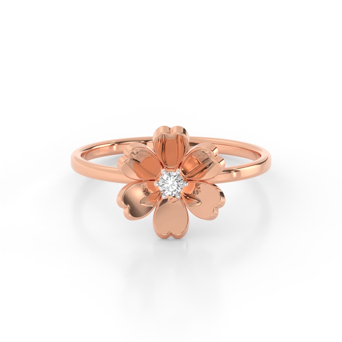 Cherry Blossom Diamond Ring