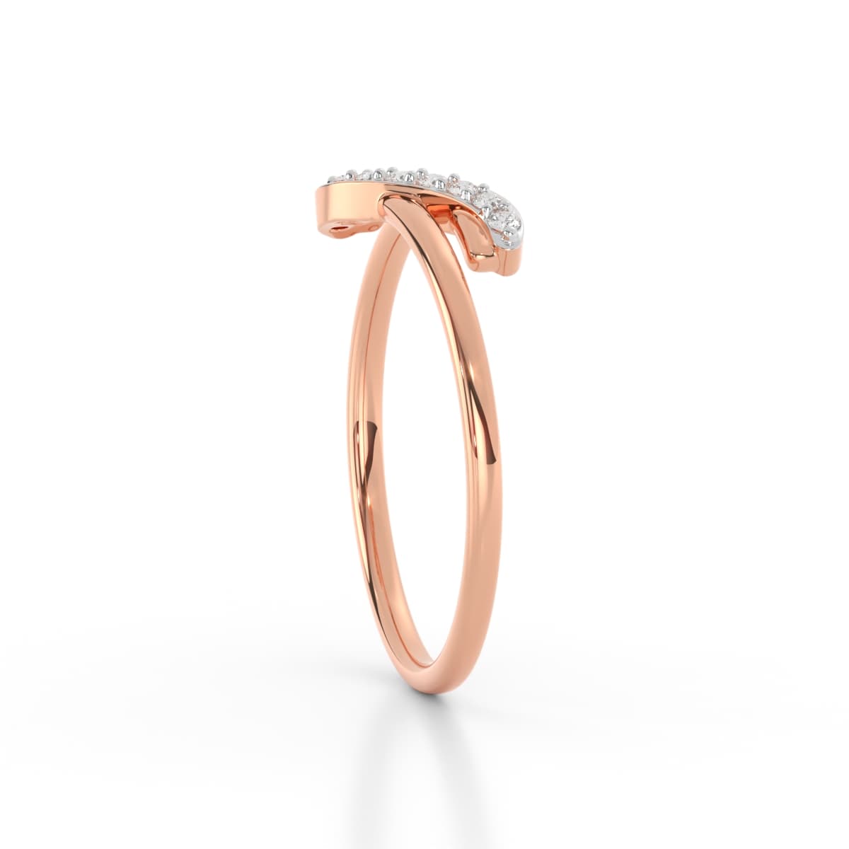 Intricate Cross Diamond Ring