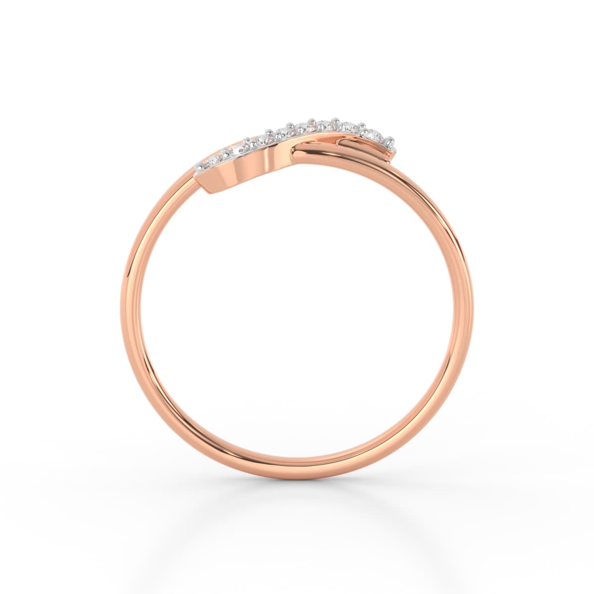 Intricate Cross Diamond Ring