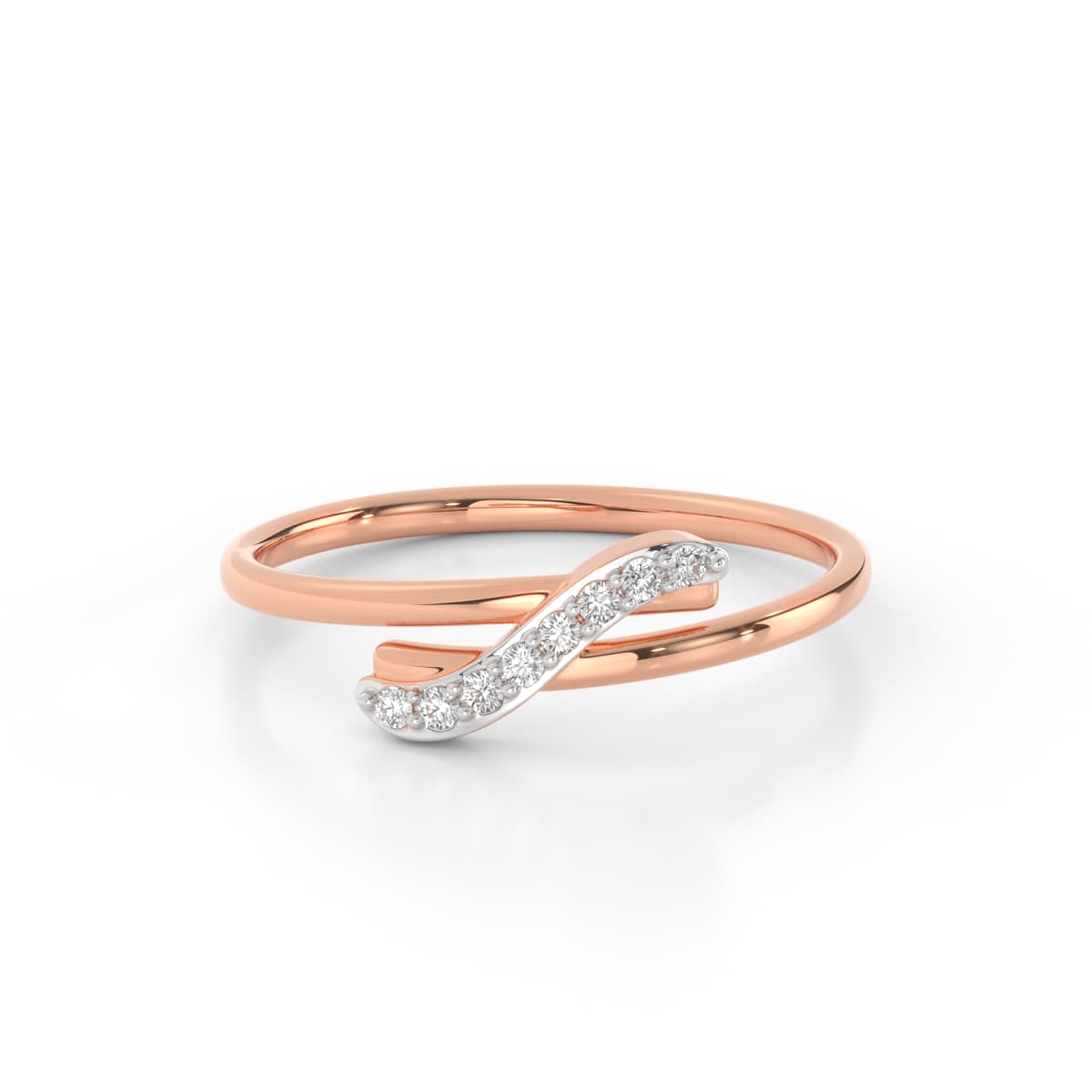 Intricate Cross Diamond Ring