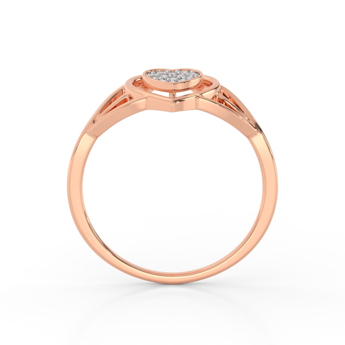 Heartfelt Diamond Ring