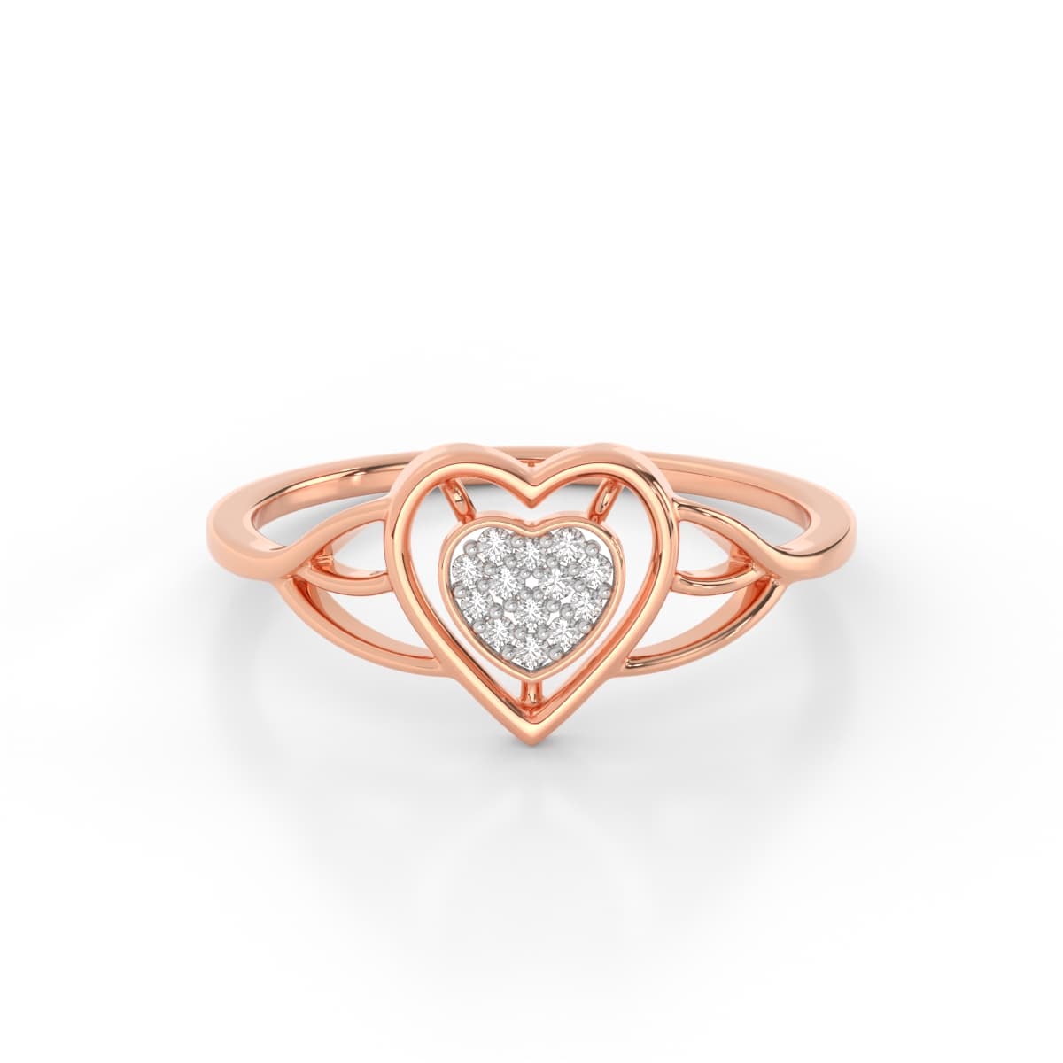 Heartfelt Diamond Ring