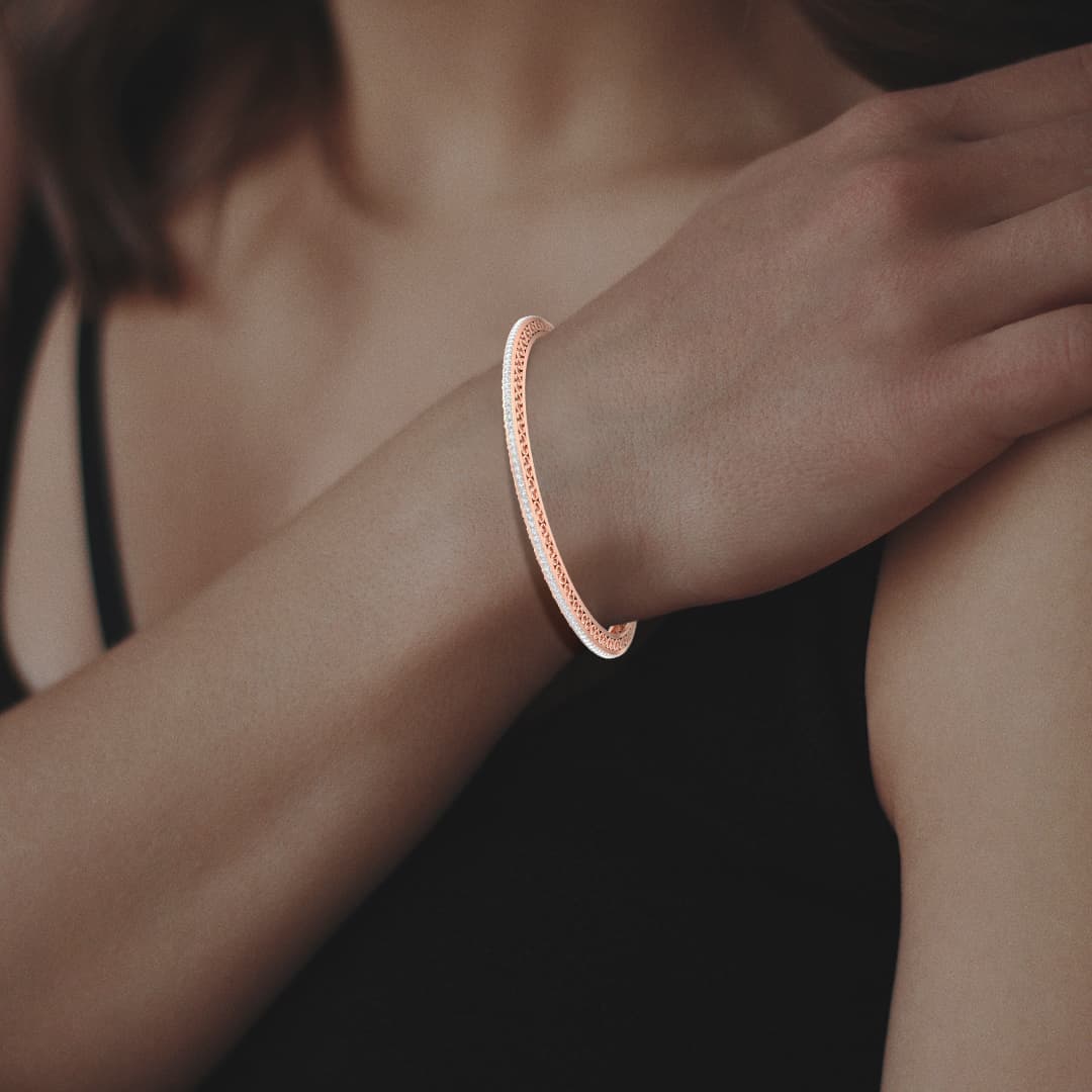 The Classic Diamond Bangles