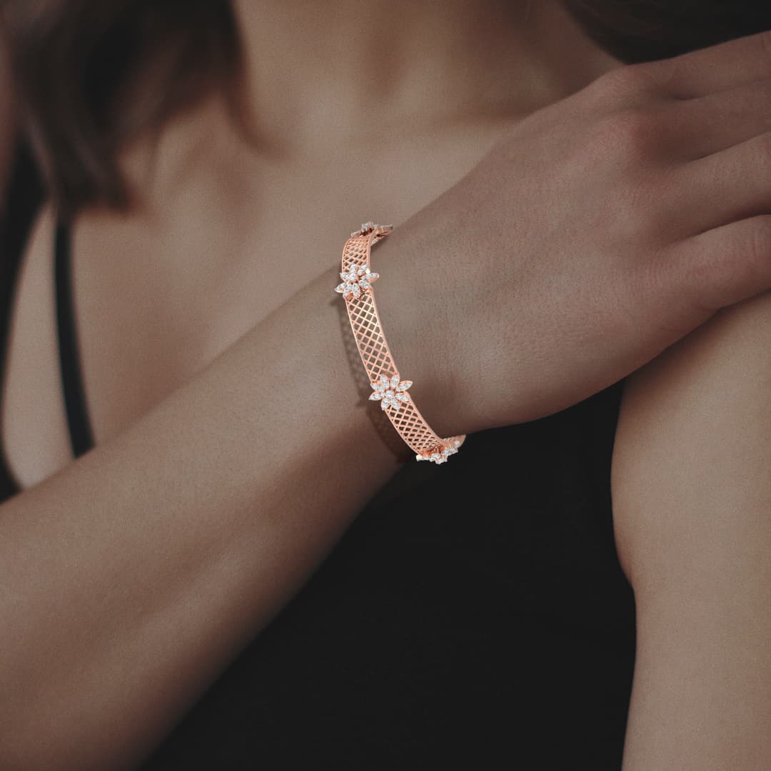 Eliana Elegance Diamond Bangles