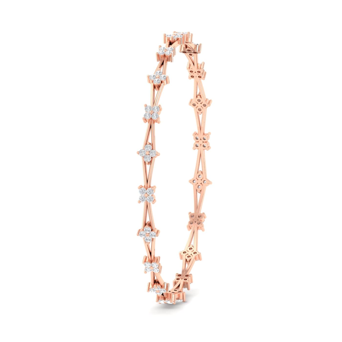 Megha Fancy Diamond Bangles