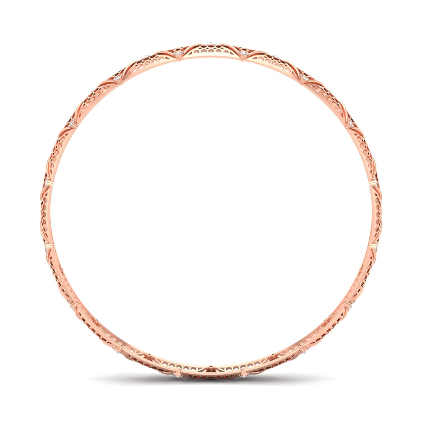 Aarohi Cut Out Diamond Bangles