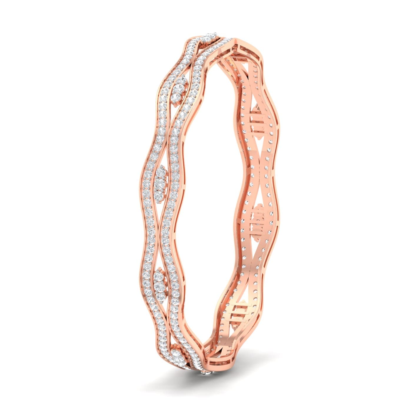 Natalia Sparkling Diamond Bangle