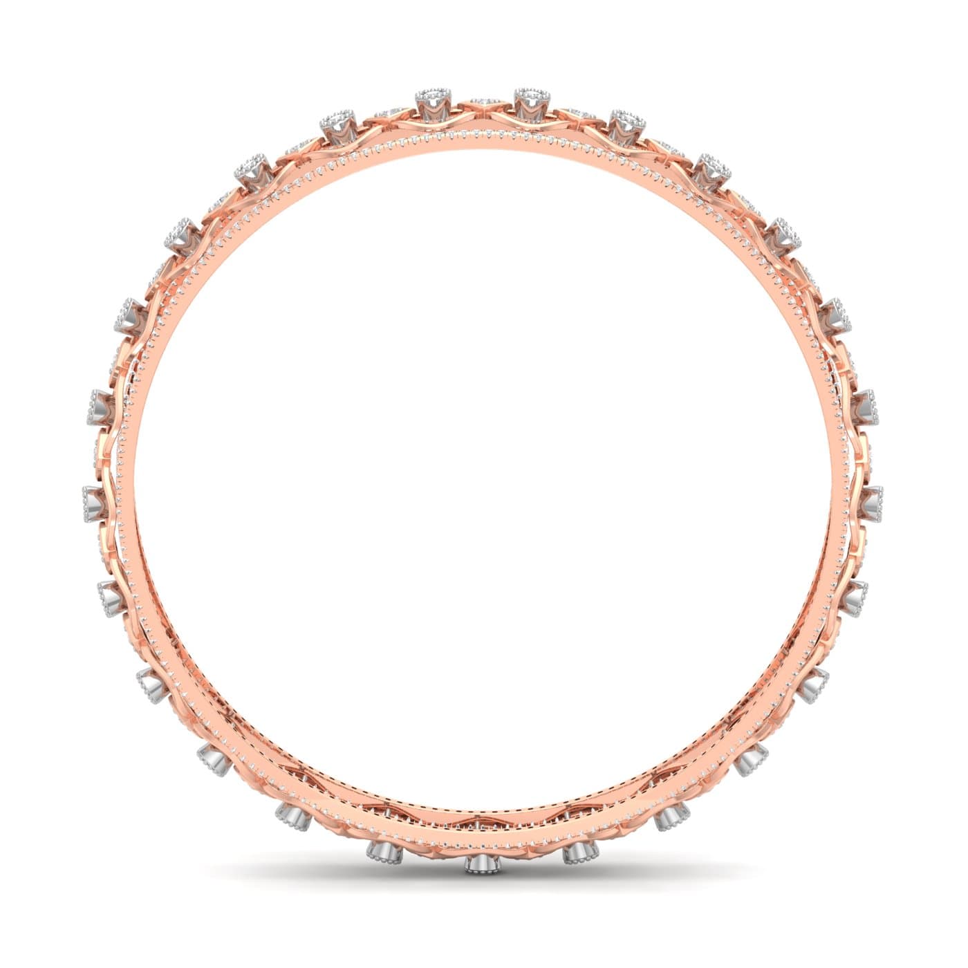 Bailey Fancy Cutout Diamond Bangle