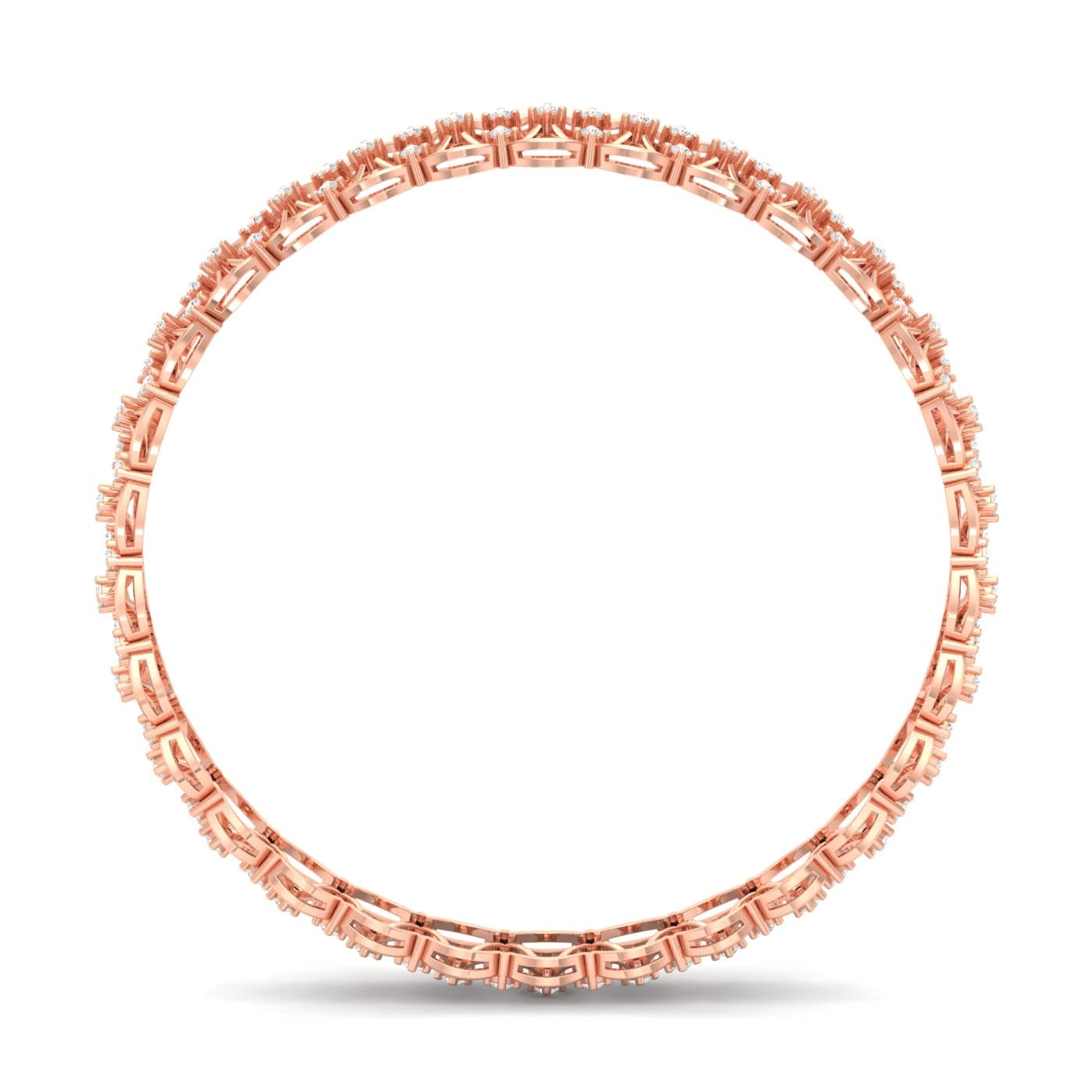 Warda Fancy Diamond Bangle