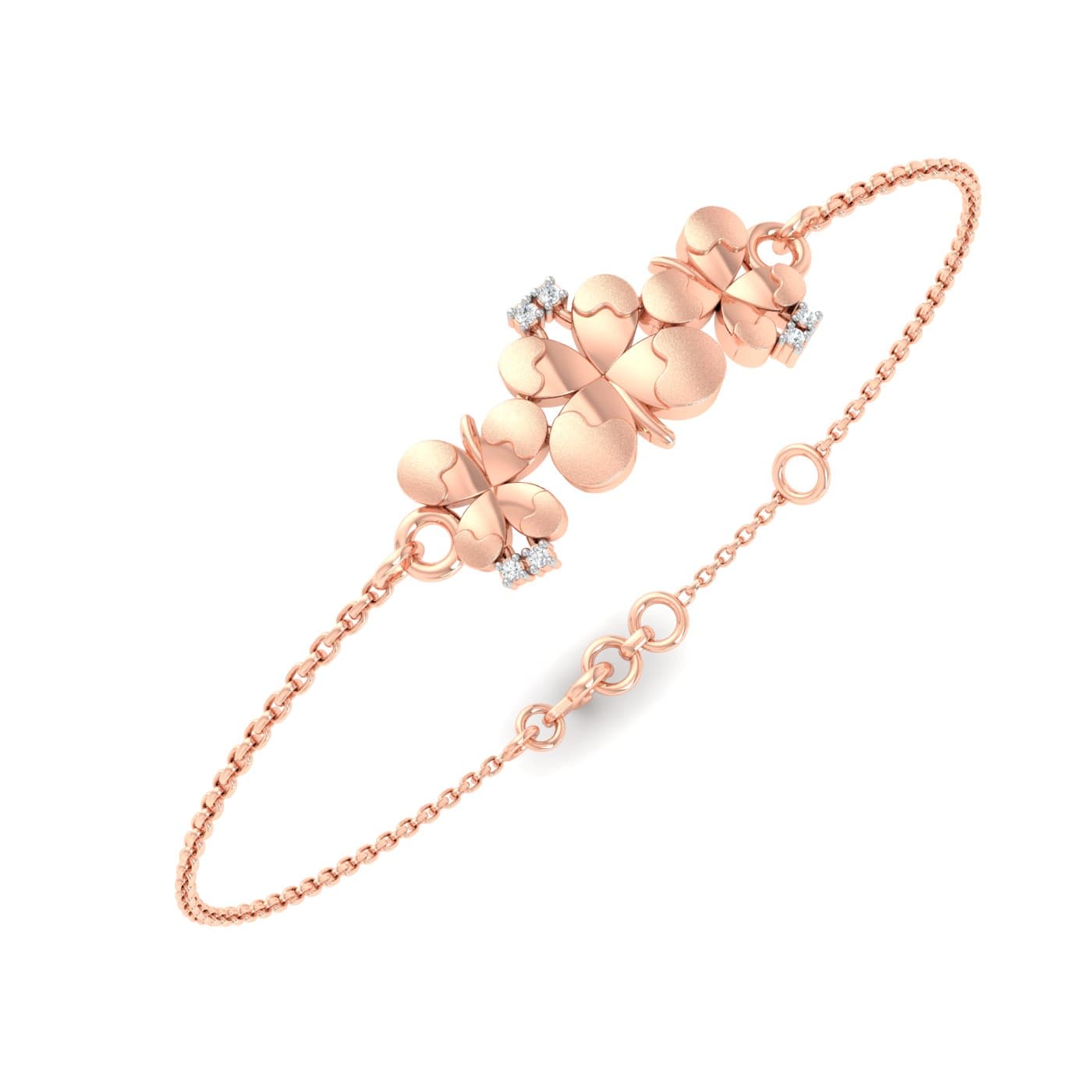 Wings Of Colours Diamond Bracelet
