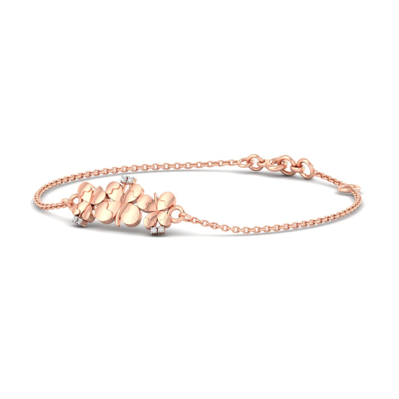 Wings Of Colours Diamond Bracelet