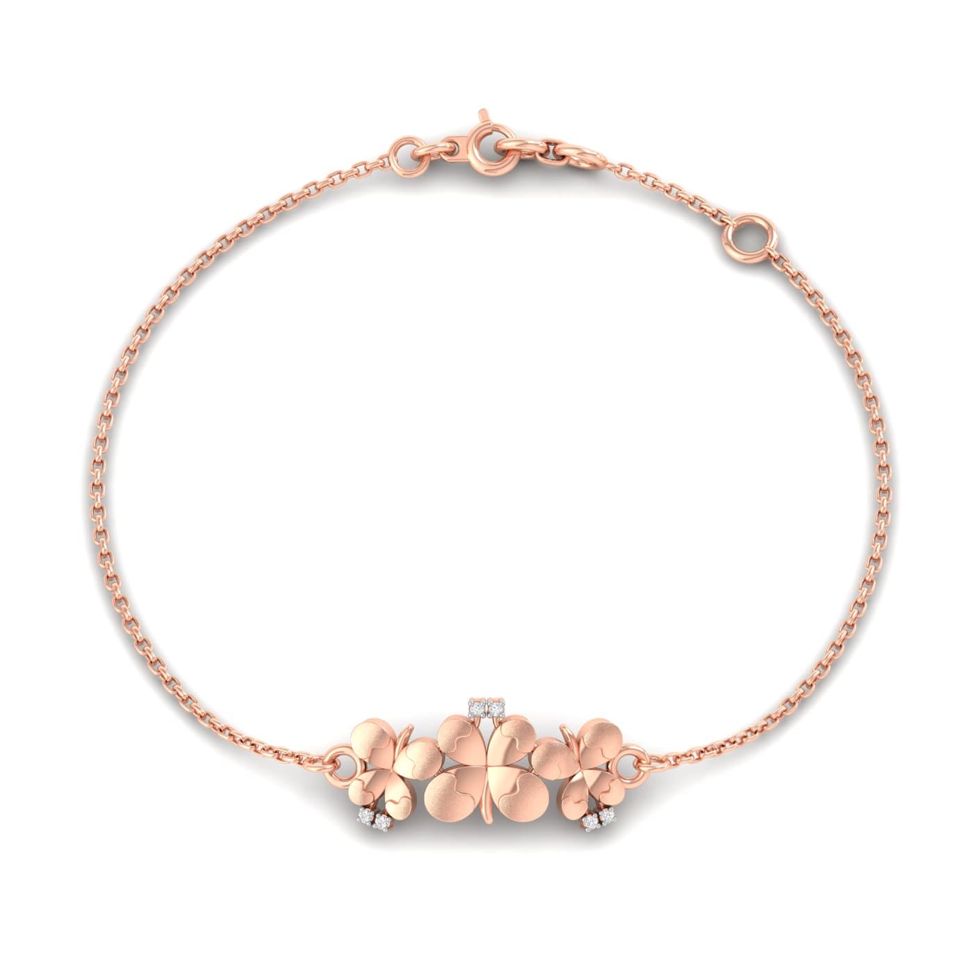 Wings Of Colours Diamond Bracelet