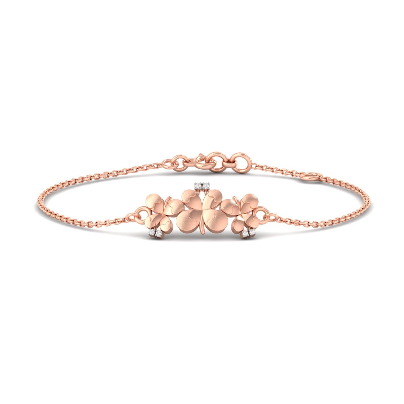 Wings Of Colours Diamond Bracelet
