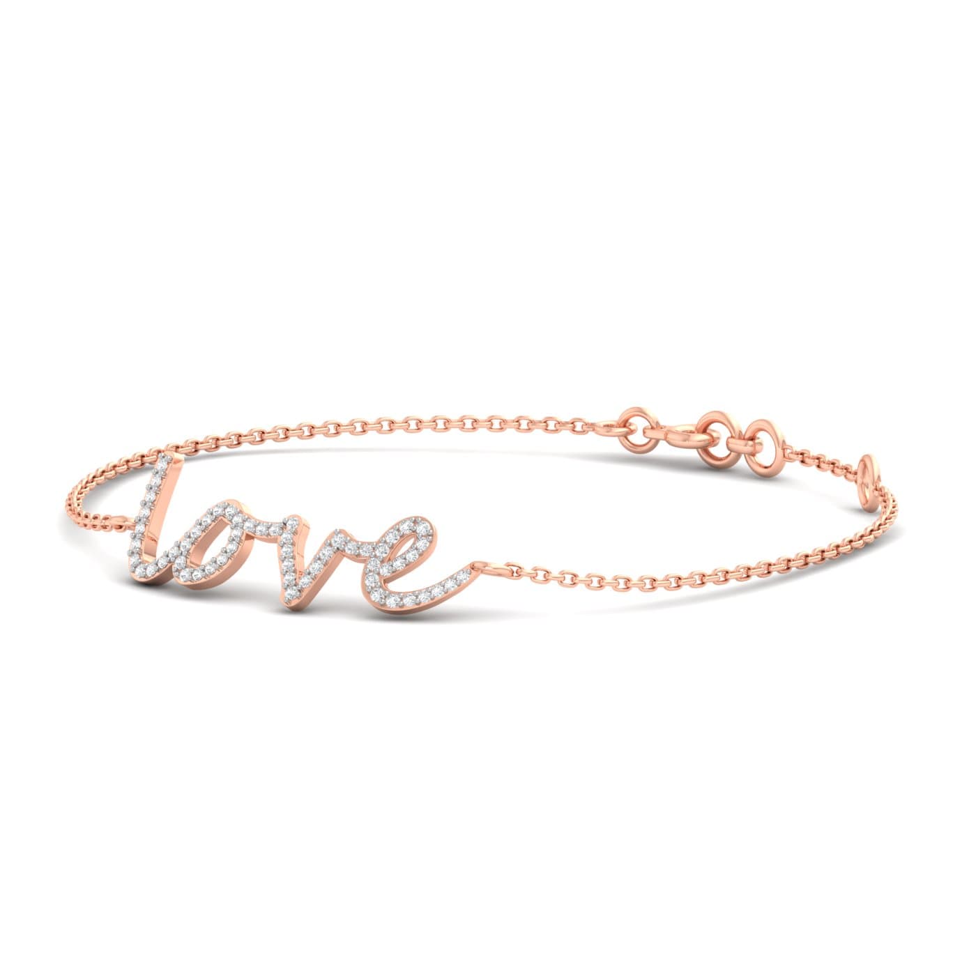 Sparkling Love Diamond Bracelet