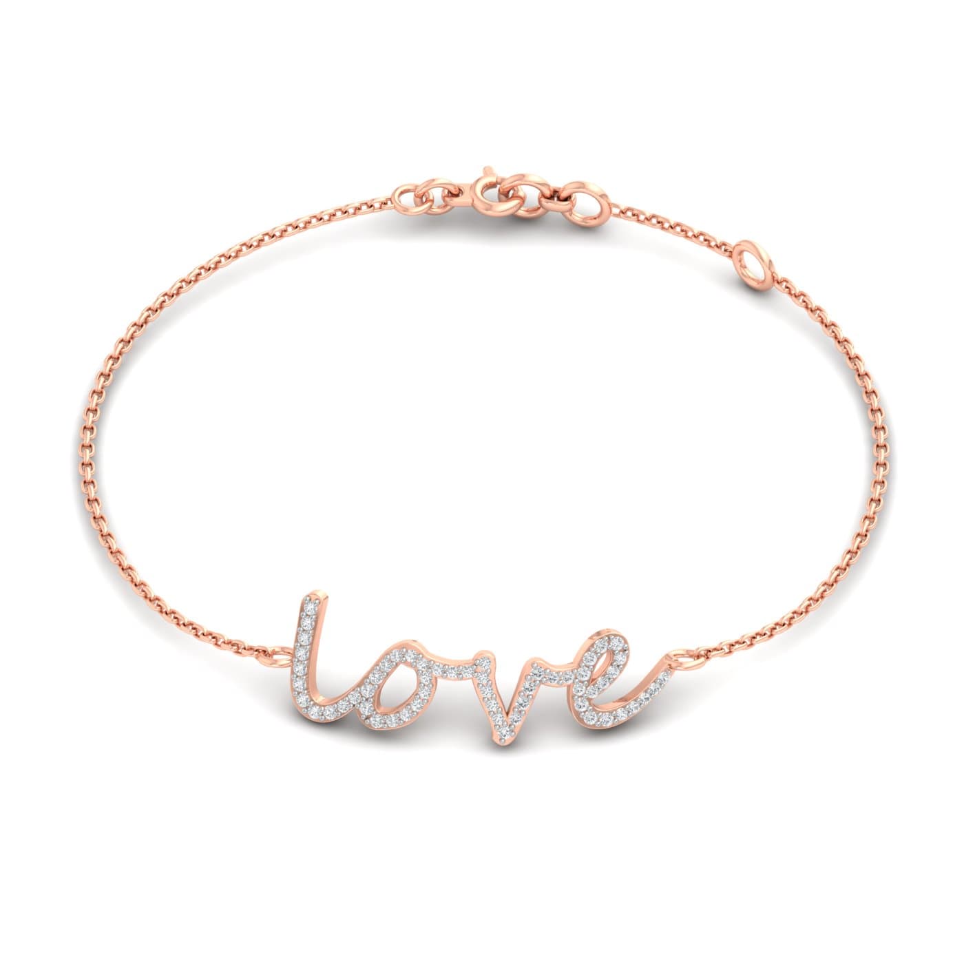 Sparkling Love Diamond Bracelet