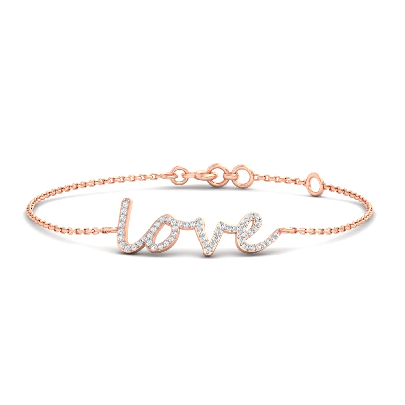 Sparkling Love Diamond Bracelet