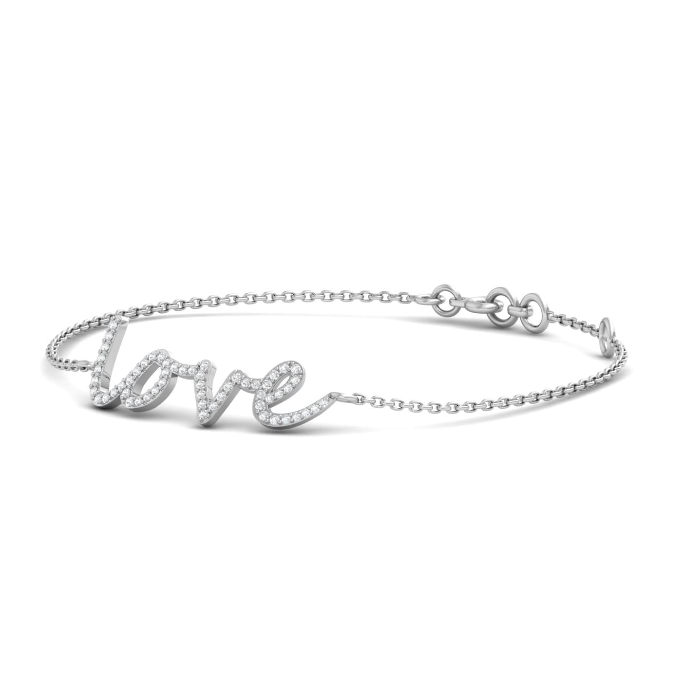 Sparkling Love Diamond Bracelet