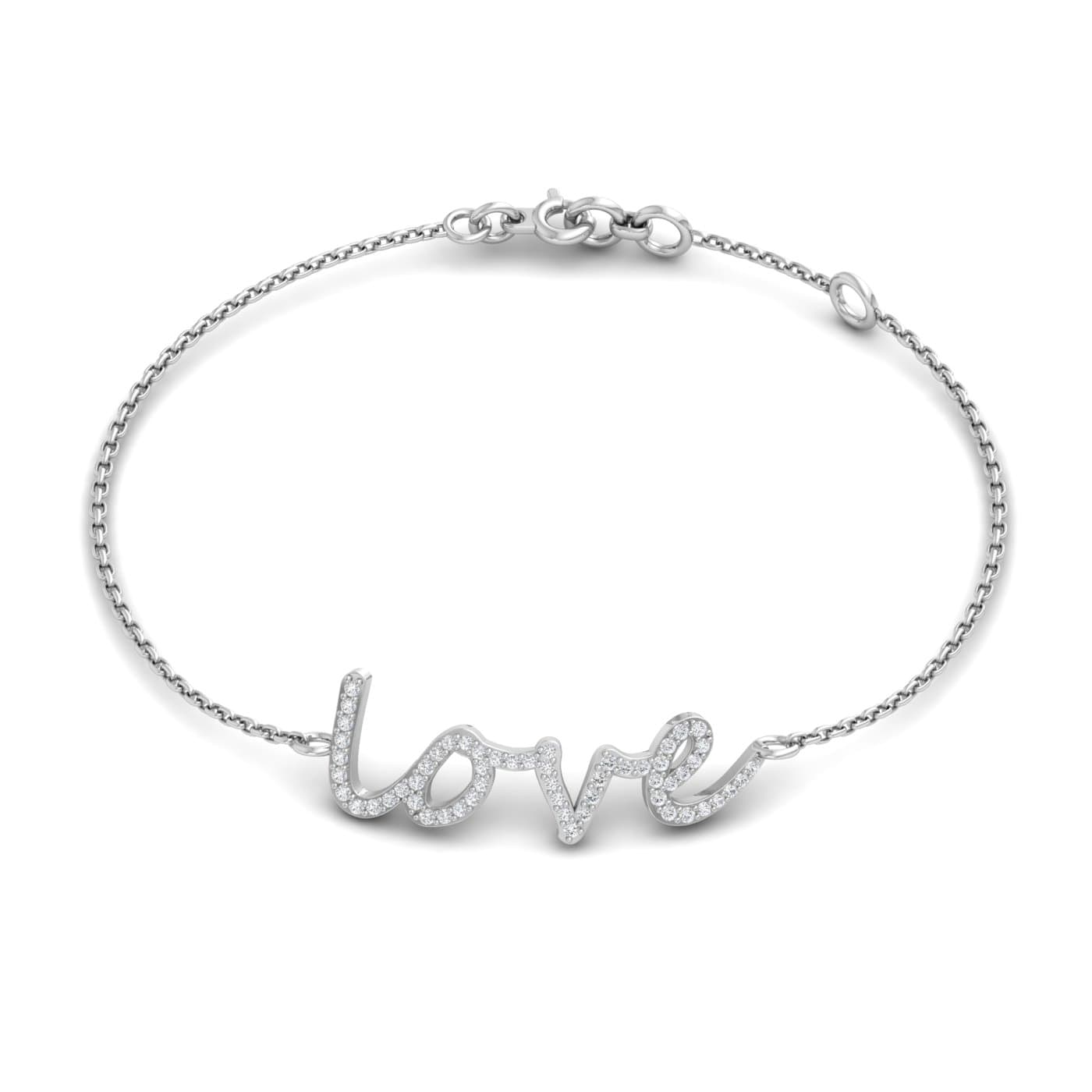 Sparkling Love Diamond Bracelet
