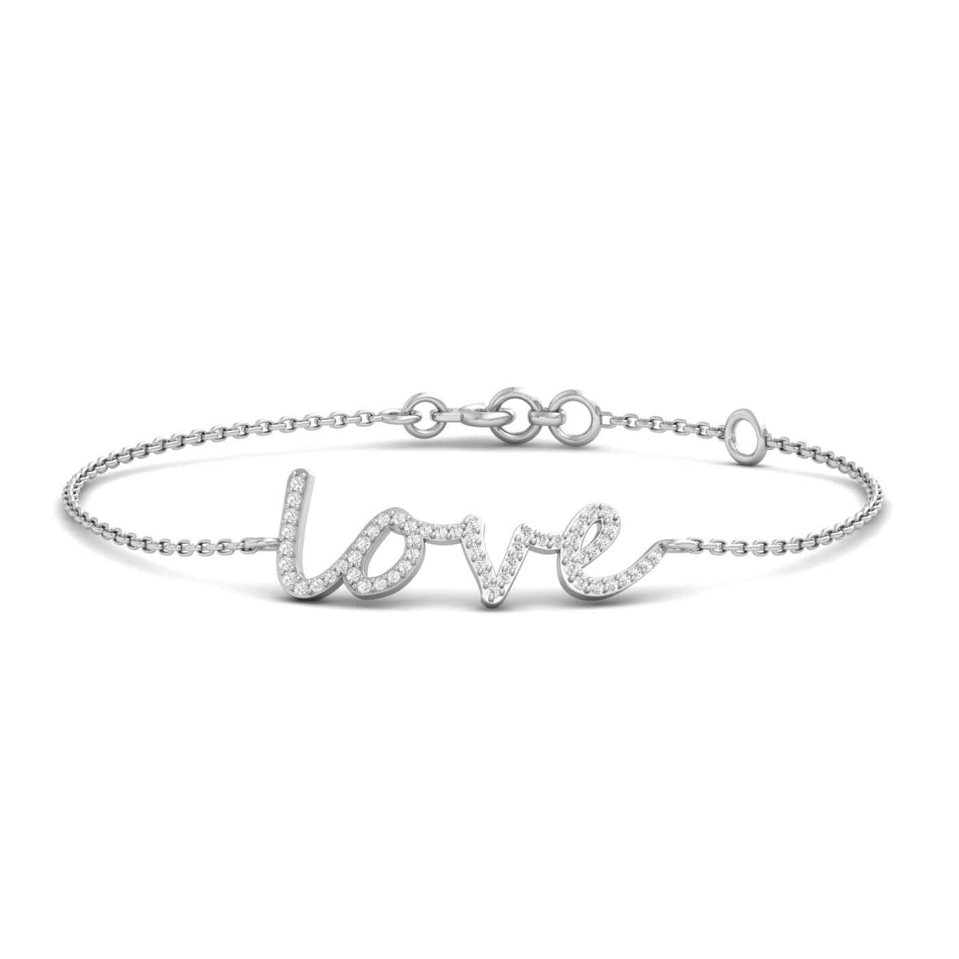 Sparkling Love Diamond Bracelet