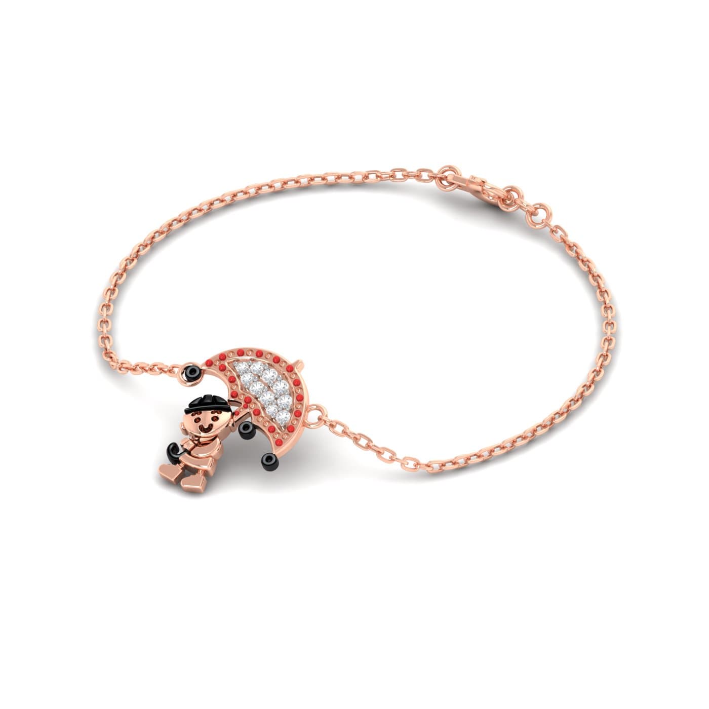 Cute Lil Boy Gold Bracelet