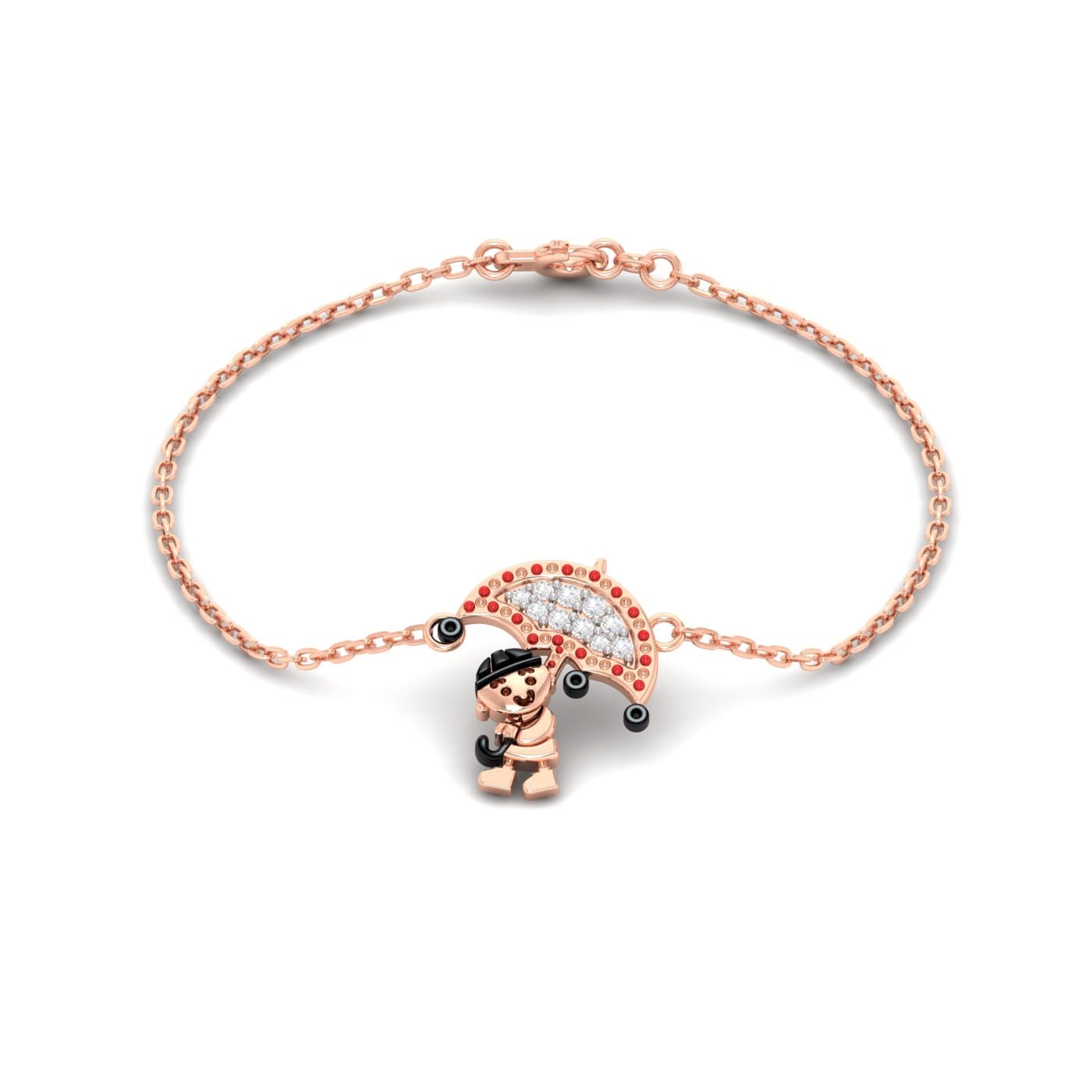 Cute Lil Boy Gold Bracelet