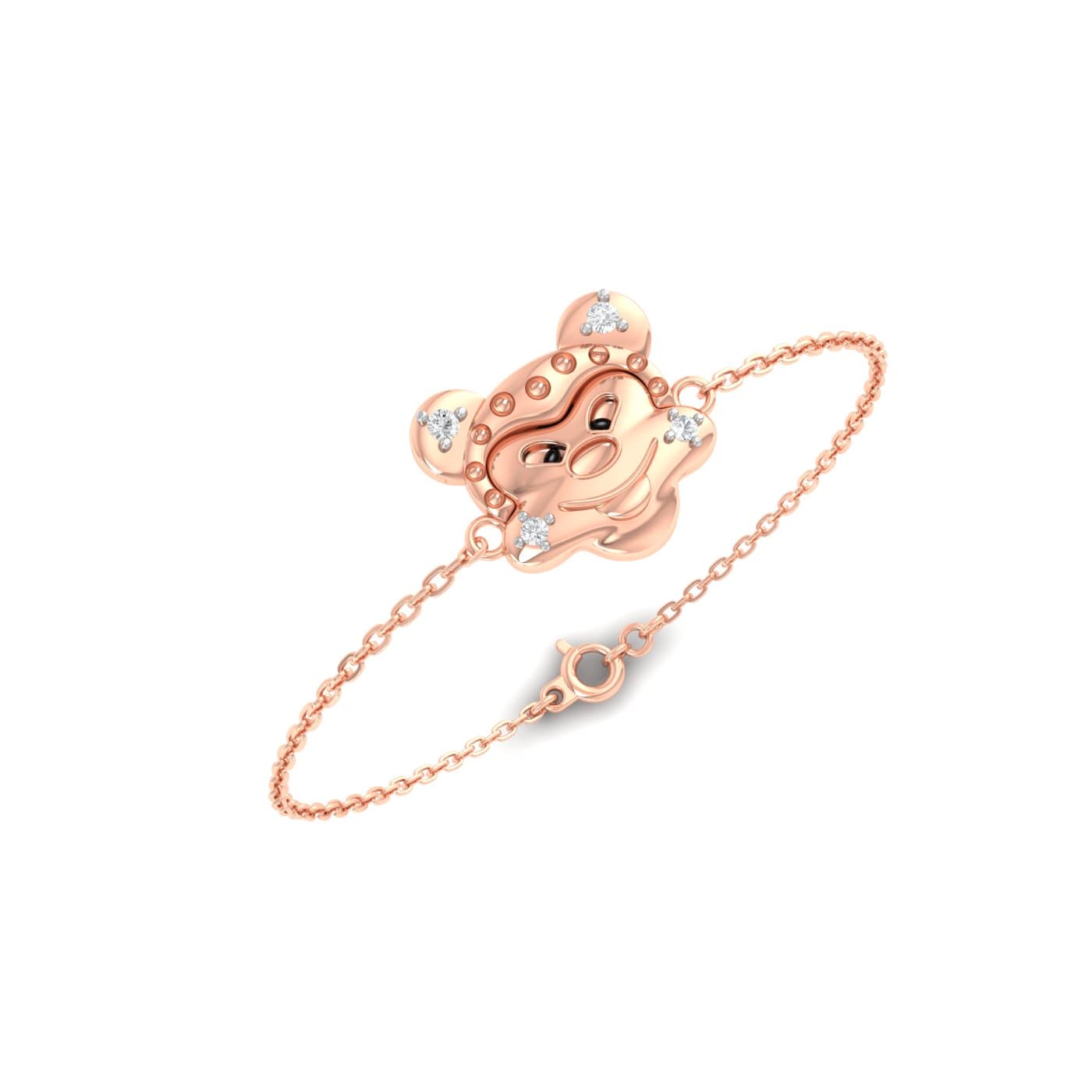 Mickey Mouse Kids Gold Bracelet