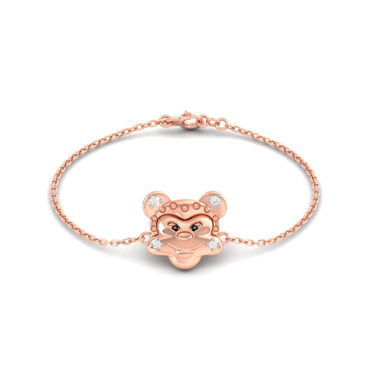 Mickey Mouse Kids Gold Bracelet