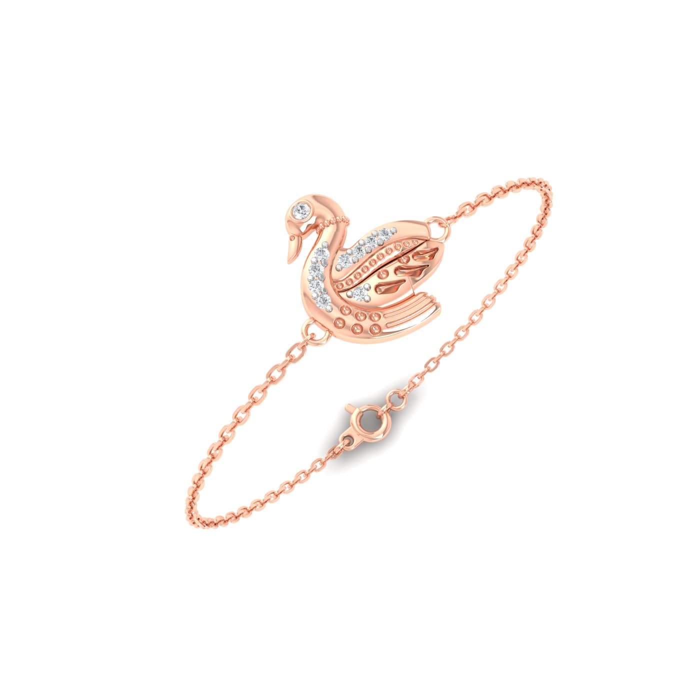 Mommy Duck Kids Chain Gold Bracelet