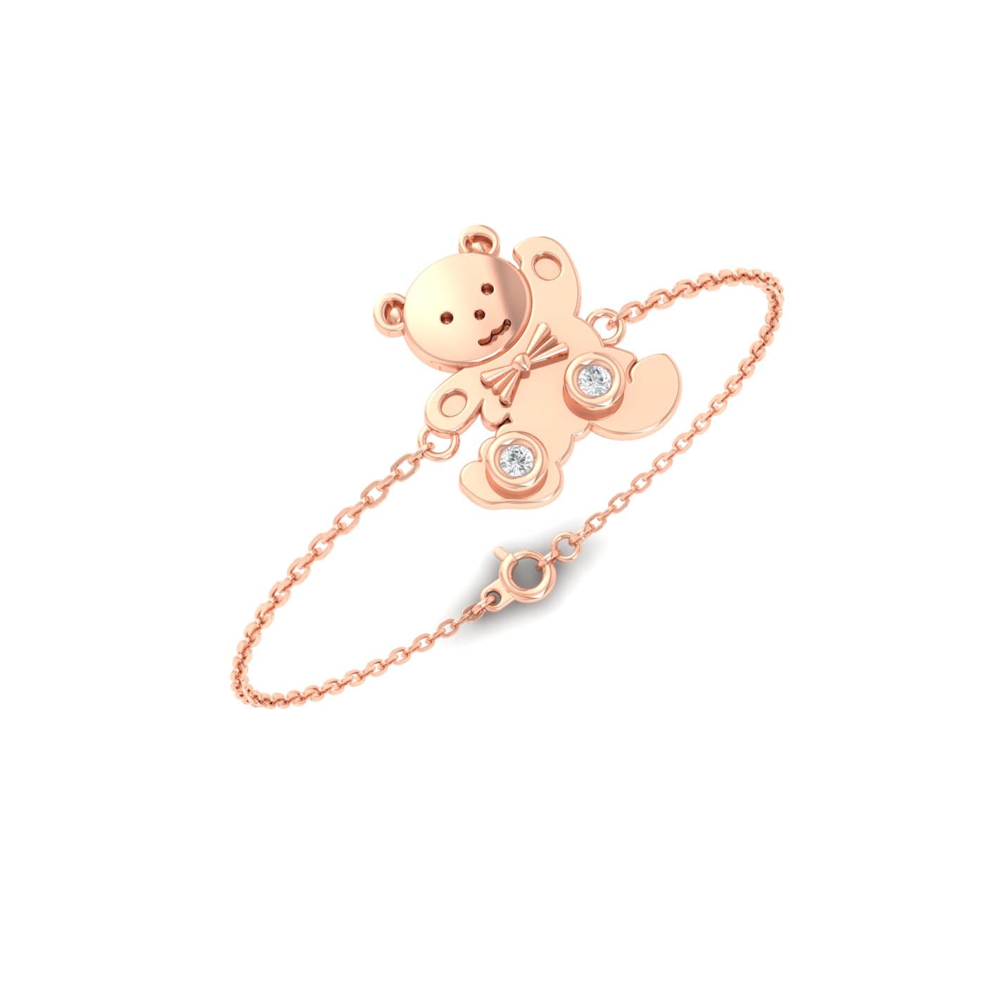 Teddy Kids Chain Gold Bracelet