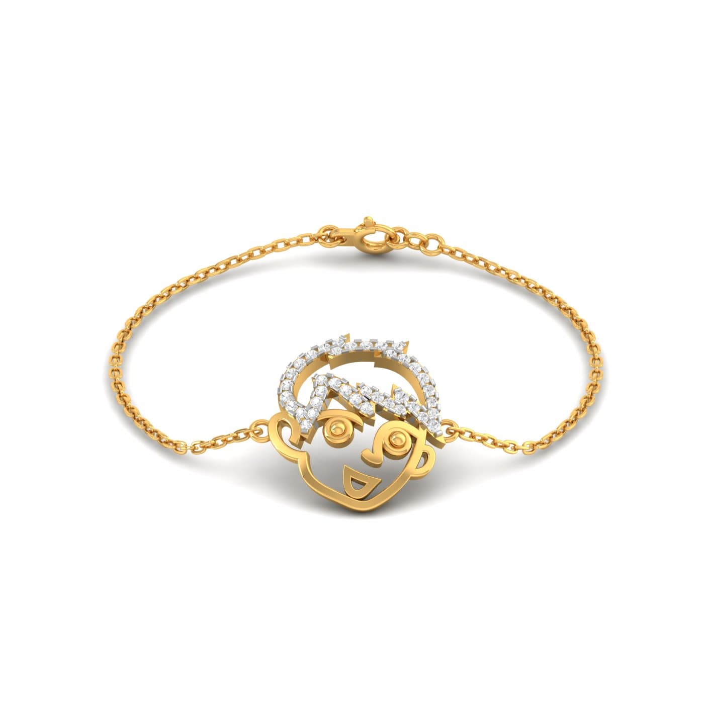 Ben 10 Baby Gold Bracelet