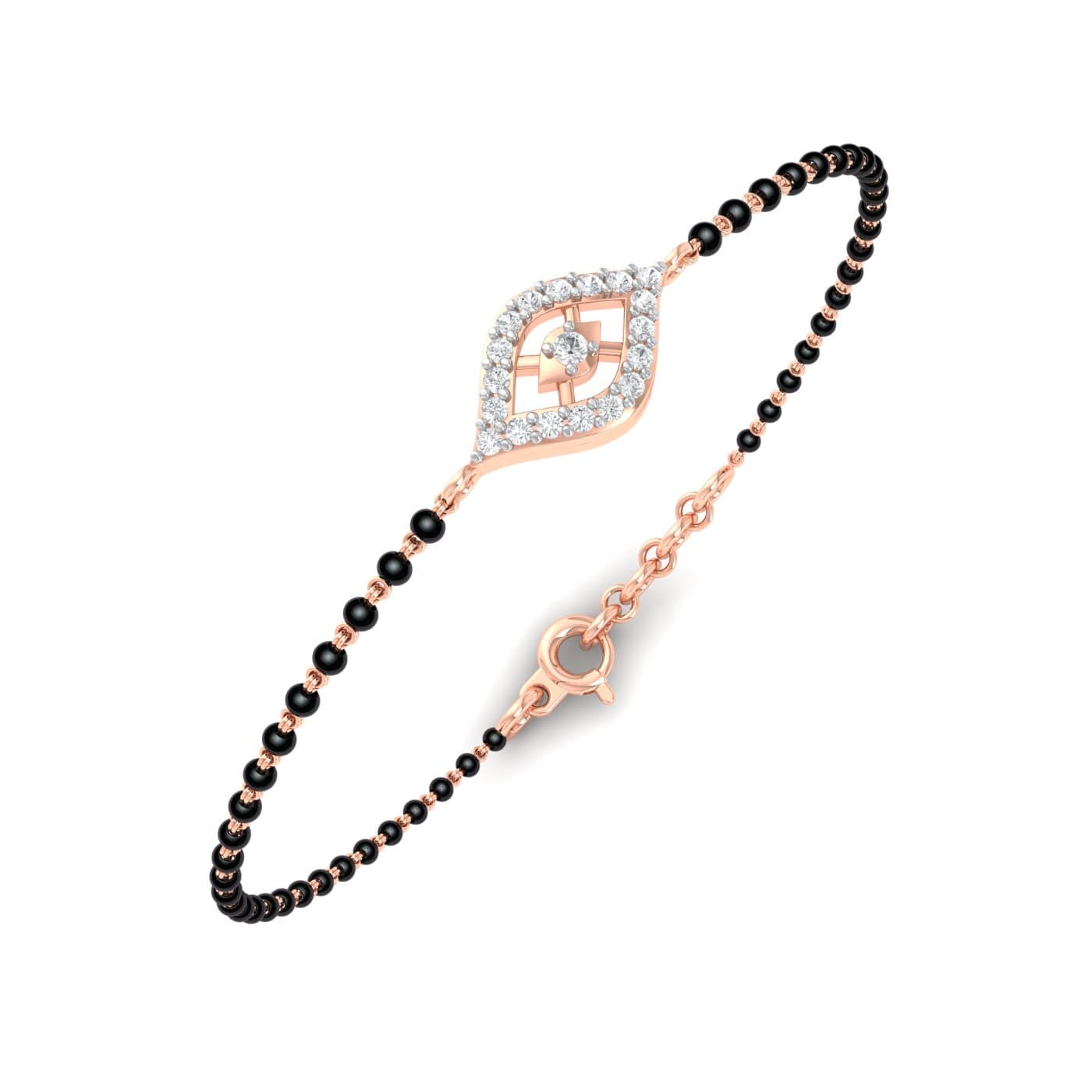 Evil Eye Mangalsutra Bracelet